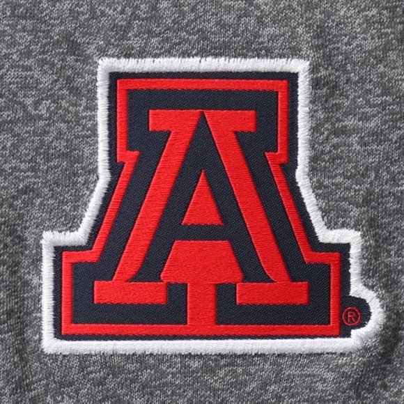 Men's Nike Charcoal Arizona Wildcats Marled Patch T-Shirt | Men’s Size L - Picture 3 of 11